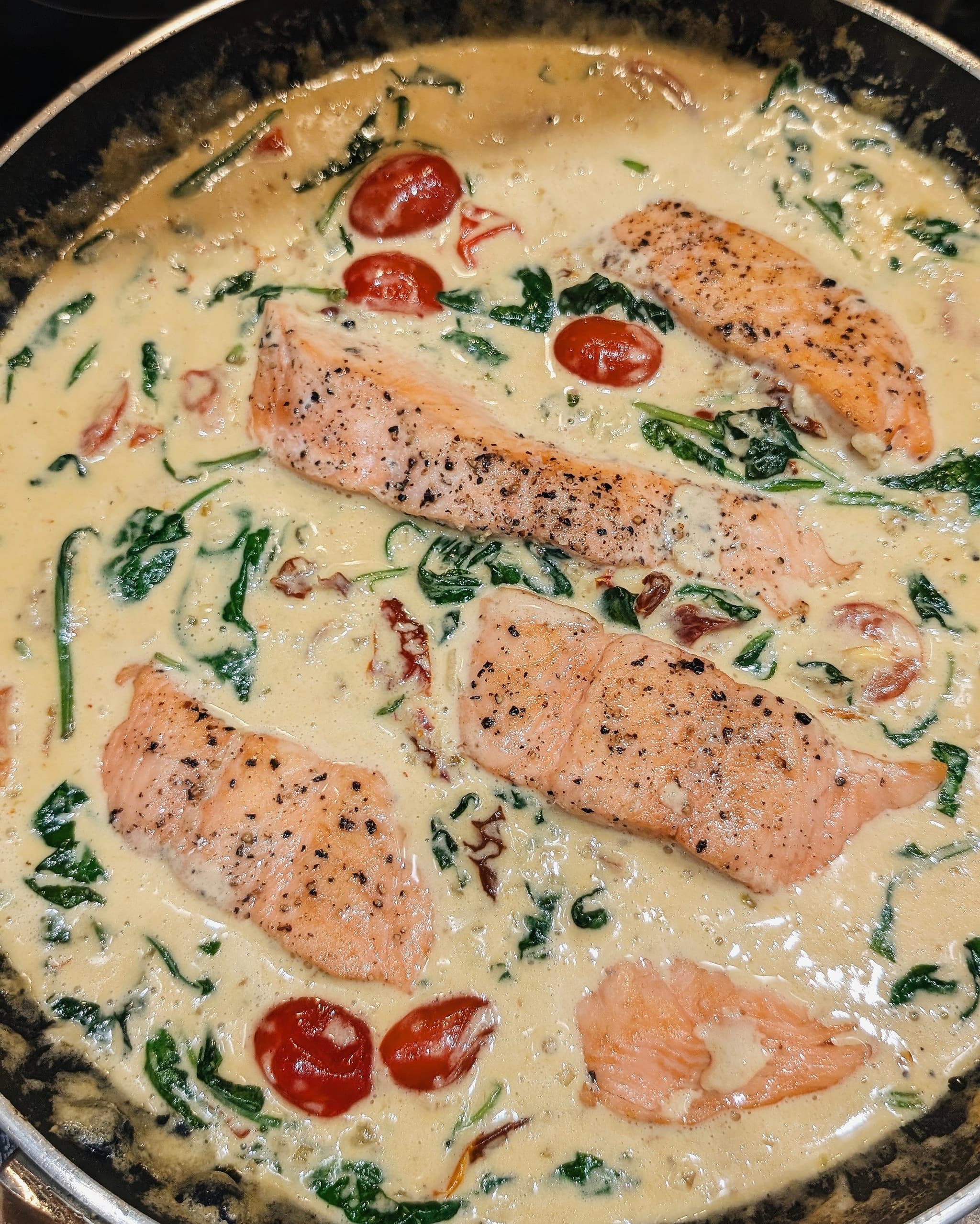 Tuscan salmon
